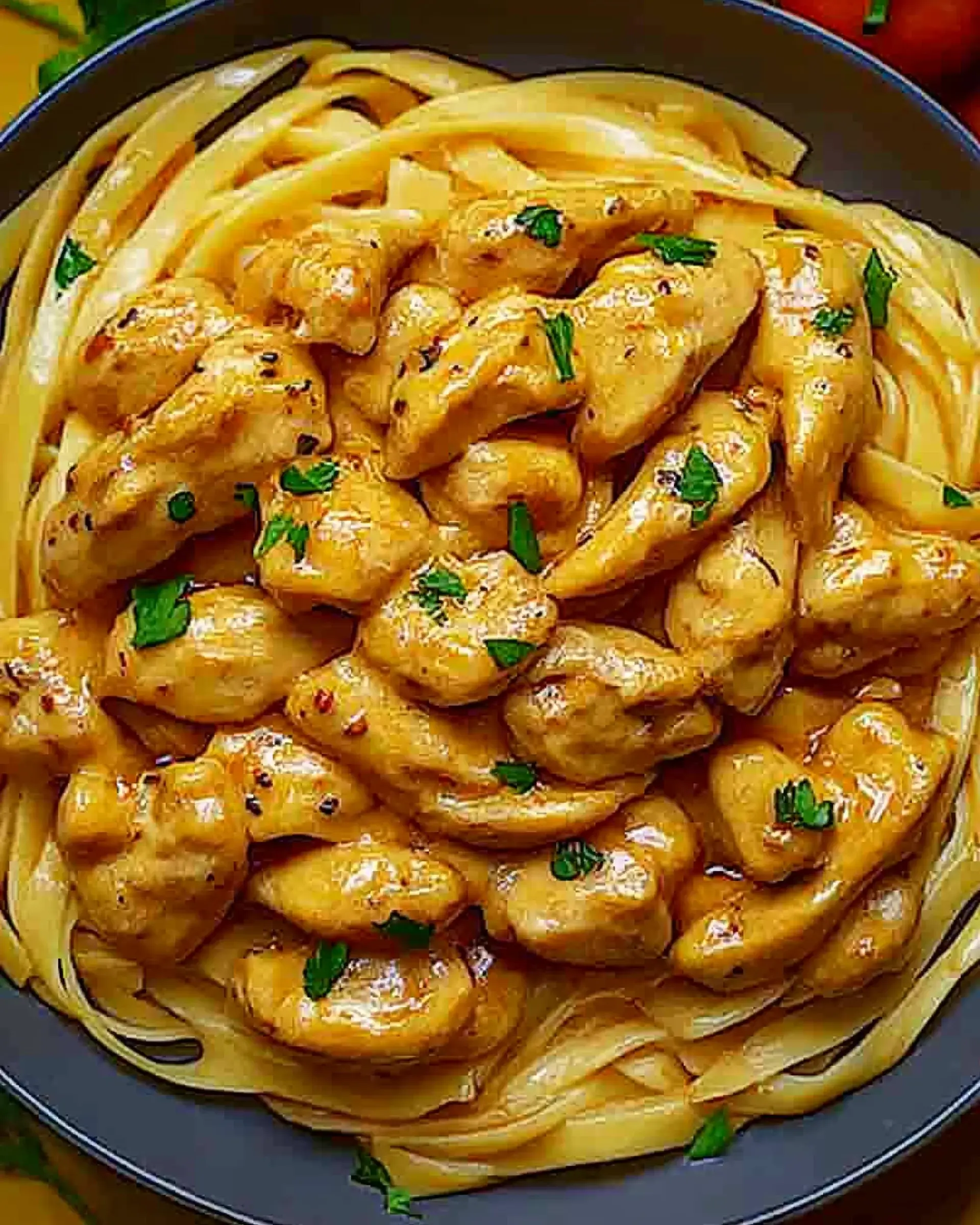 Cowboy Butter Chicken Linguine: A Quick, Tasty Delight!