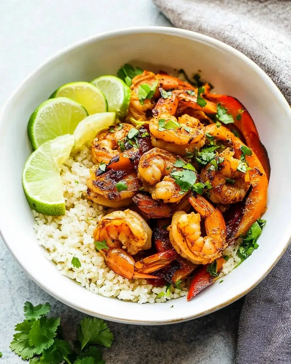 Chipotle Lime Shrimp Bowl: A Flavor-Packed Delight!