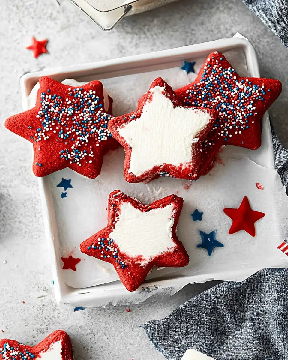 Patriotic Ice Cream Sandwiches: A Fun, Easy Recipe!