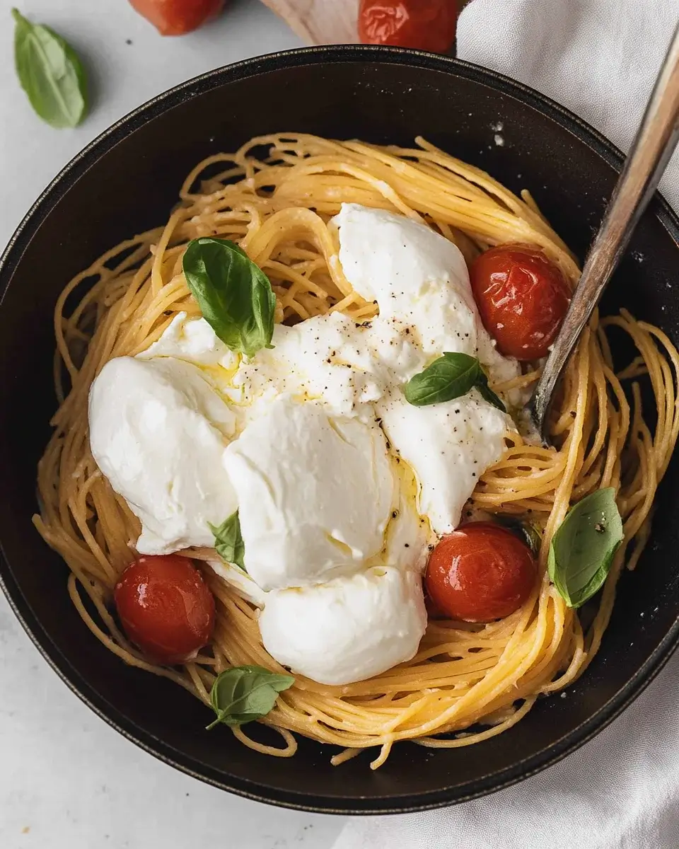 Creamy Burrata Pasta: A Delicious Recipe You'll Love!