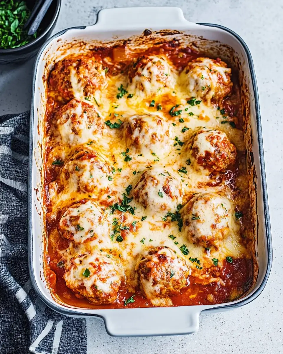 Cheesy Chicken Parmesan Meatballs: A Simple Delight!