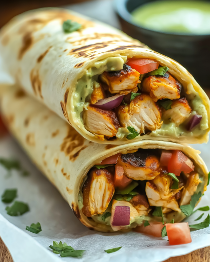 Chipotle Ranch Grilled Chicken Burrito: Delight Your Tastebuds!