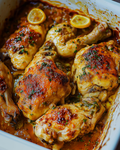 Baked Lemon Butter Chicken: A Zesty Delight Awaits!