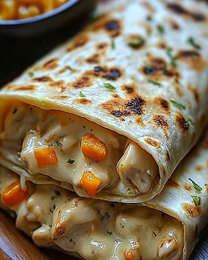Garlic Chicken Wraps: A Flavor-Packed Delight!