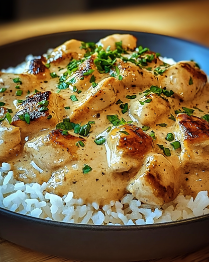 SMOTHERED CHICKEN AND RICE: Discover the Best Recipe!