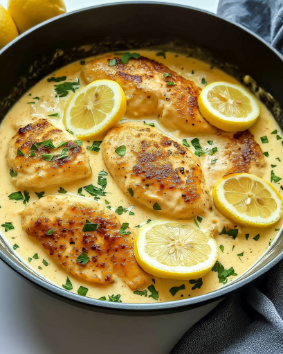 Creamy Lemon Chicken: A Quick and Delicious Recipe!