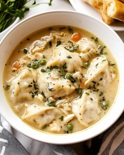 One Pot Chicken Dumpling Soup: Your Comfort Food Awaits!