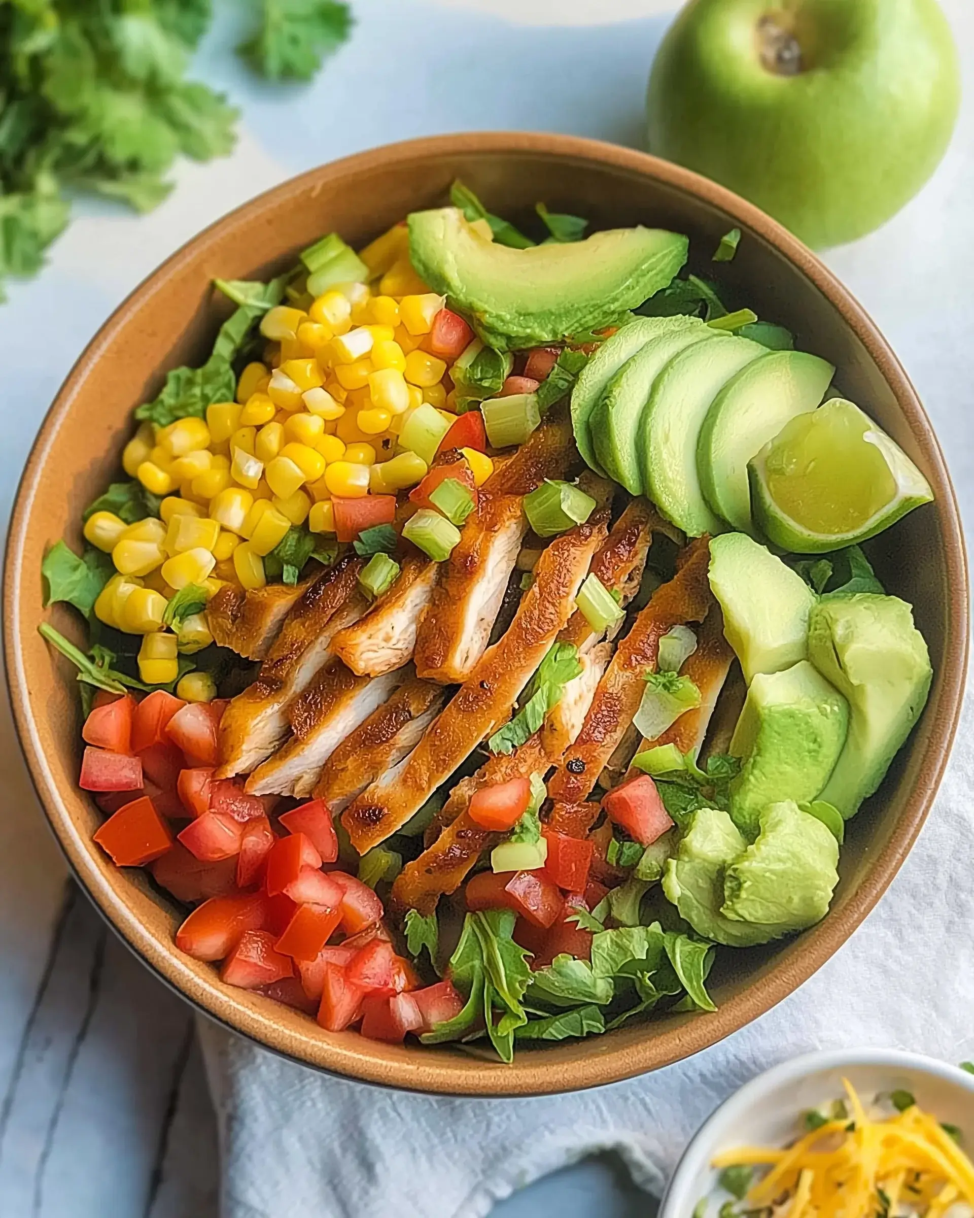 Santa Fe Salad with Chicken: A Flavorful Healthy Delight!