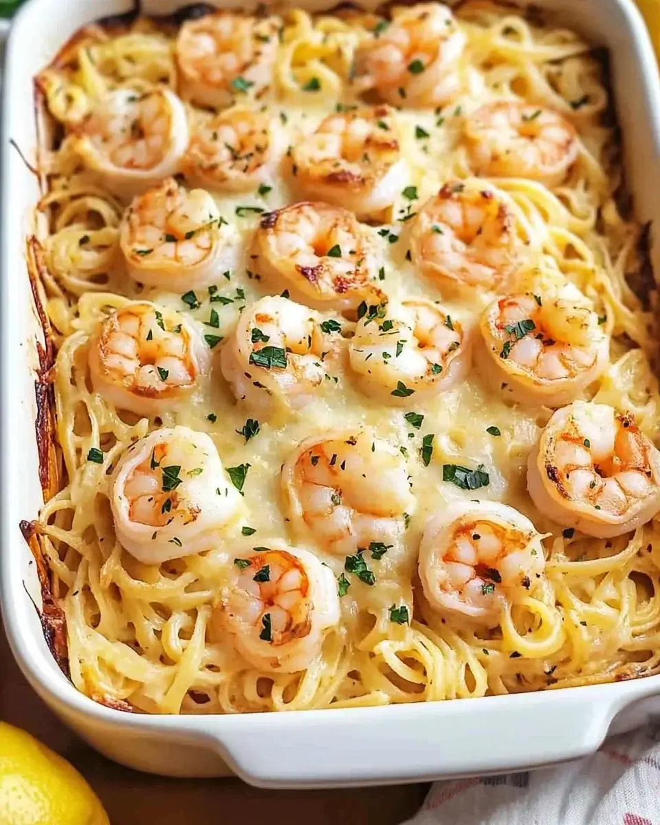 Shrimp Scampi Pasta Bake: Your New Favorite Comfort Dish!