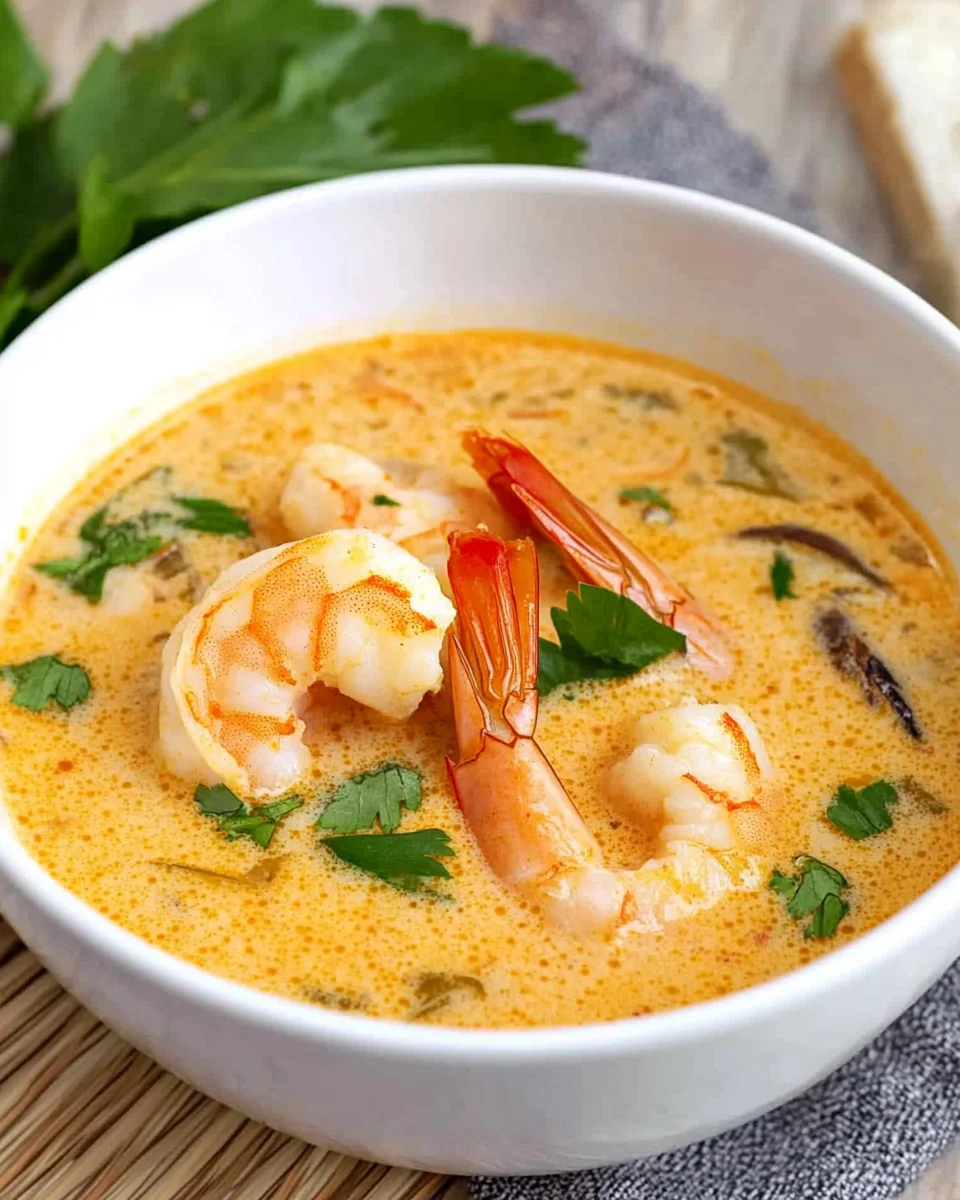 Coconut Curry Shrimp Soup: A Flavorful Delight Awaits!