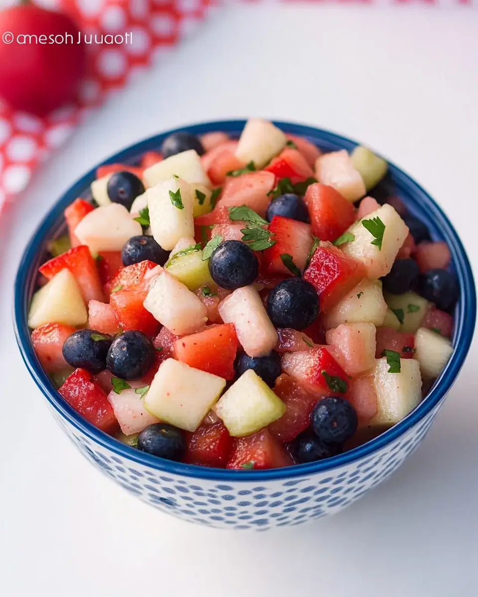 4th of July Fruit Salsa: Refresh Your Summer Celebrations!