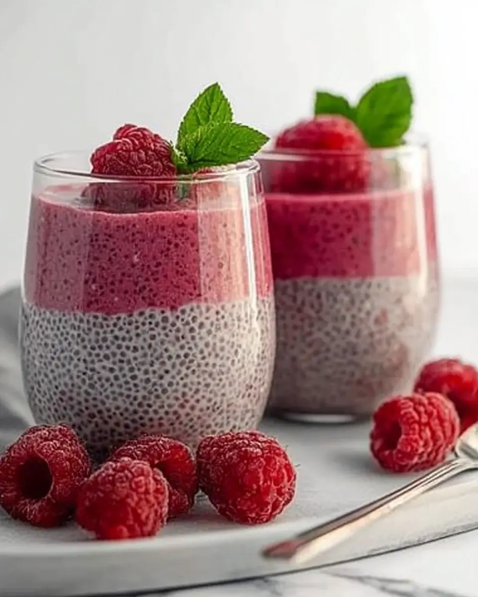 Raspberry Chia Pudding: Savor This Easy, Creamy Delight!