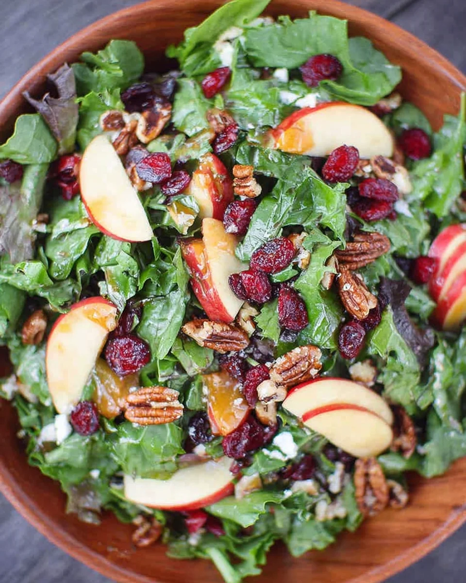 Apple Cranberry Pecan Salad: A Refreshing Delight!