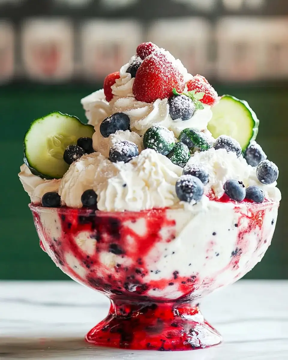 Red White and Blueberry Sundae: A Festive Treat Recipe!
