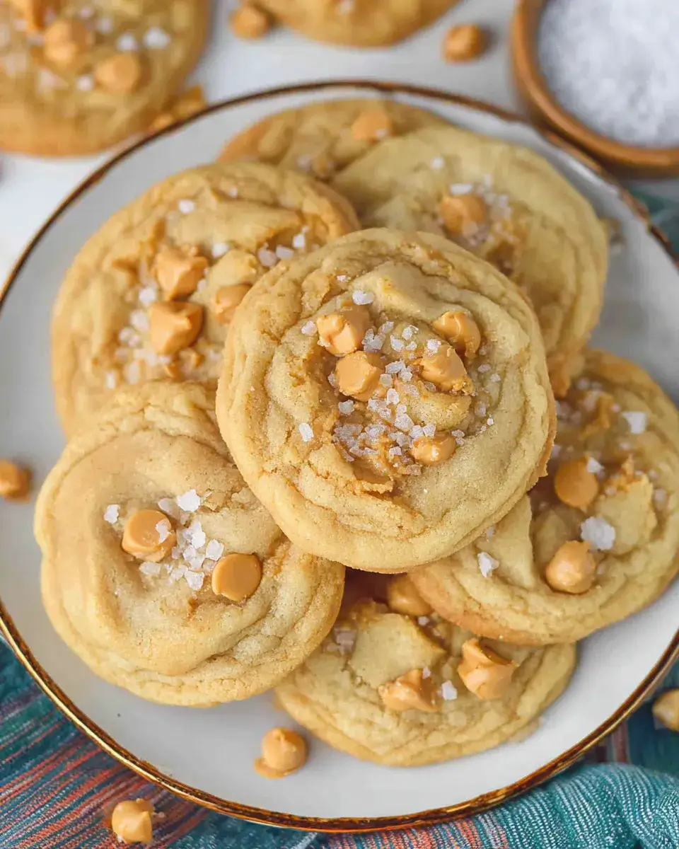 Salted Butterscotch Cookies that Will Delight Your Tastebuds
