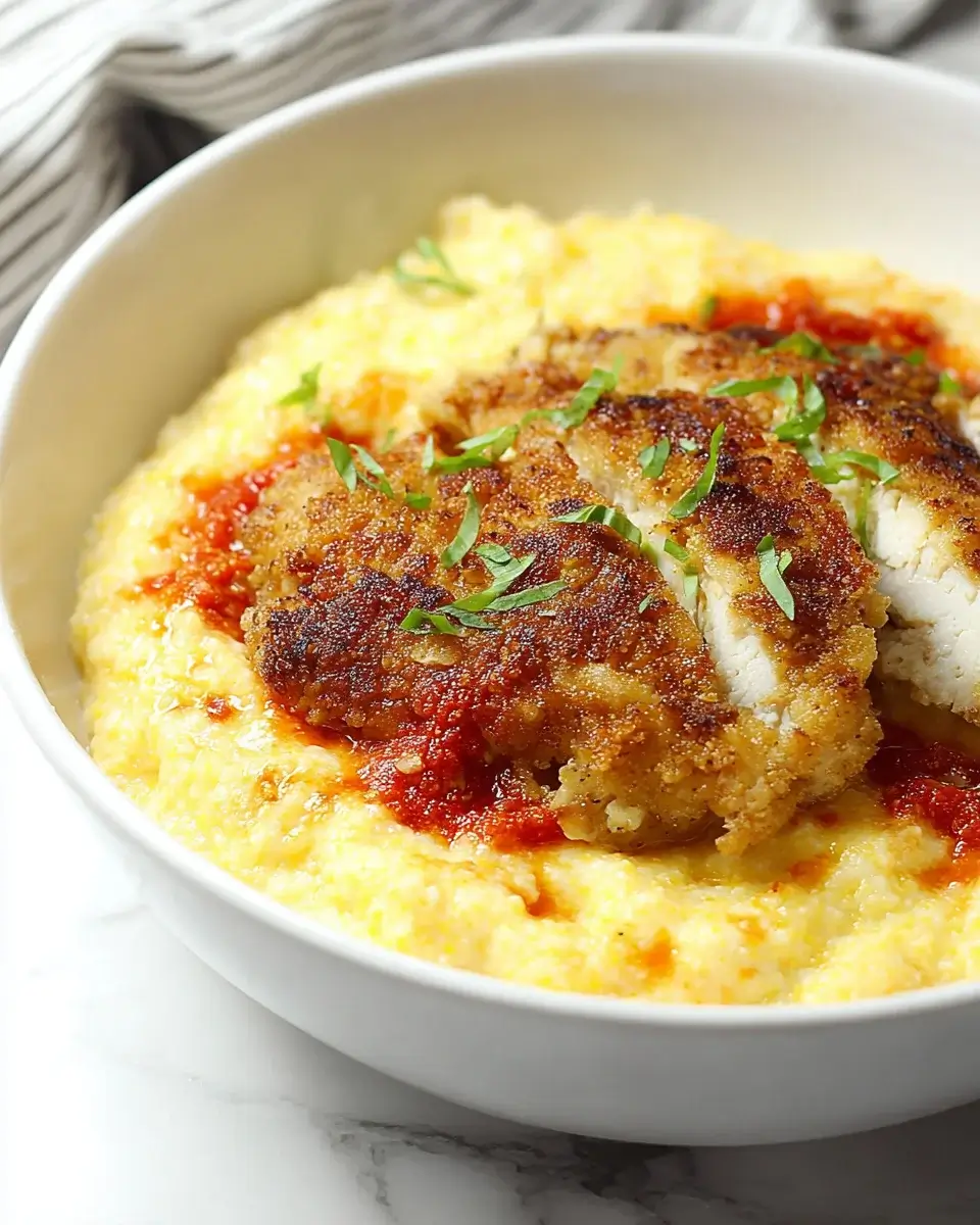 Cajun Chicken and Cheesy Grits: A Flavorful Delight!