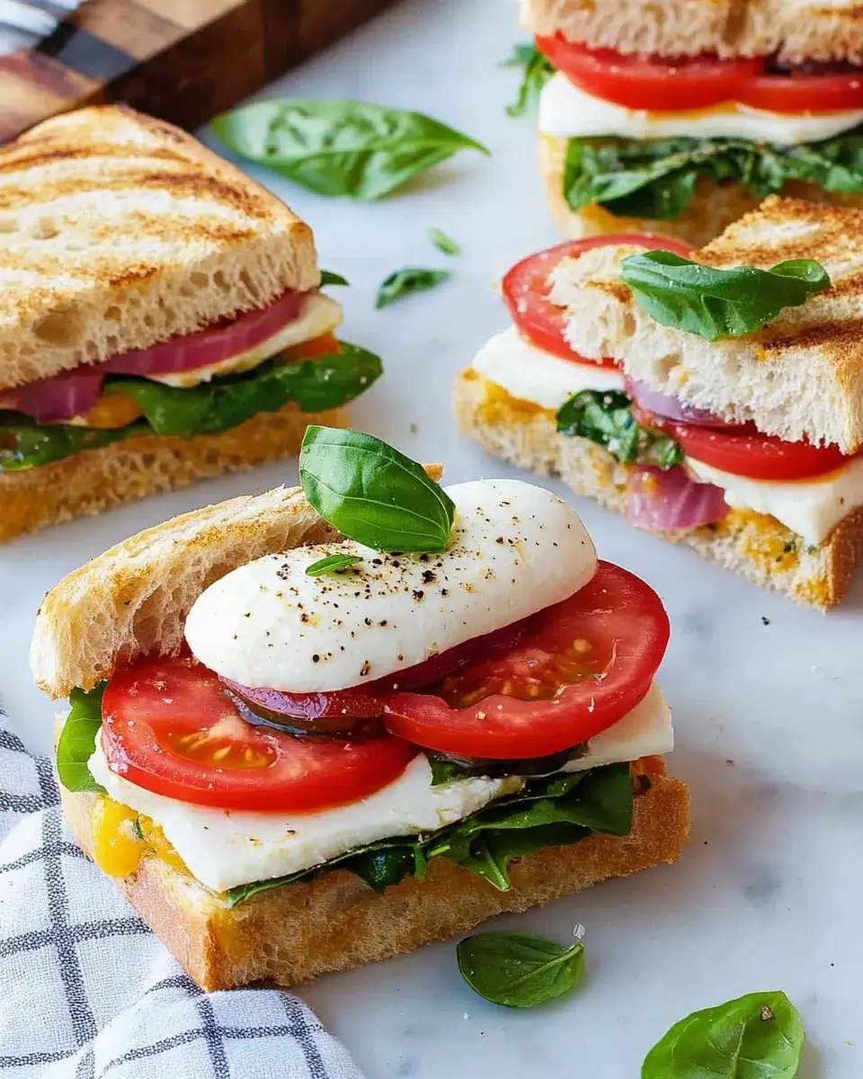 Italian Caprese Sandwich: Discover a Delicious Recipe!