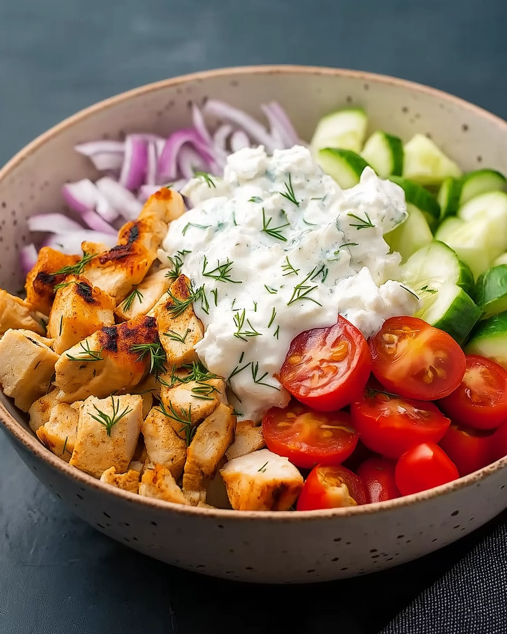 Greek Chicken Gyro Bowls: A Healthy Meal You'll Love!