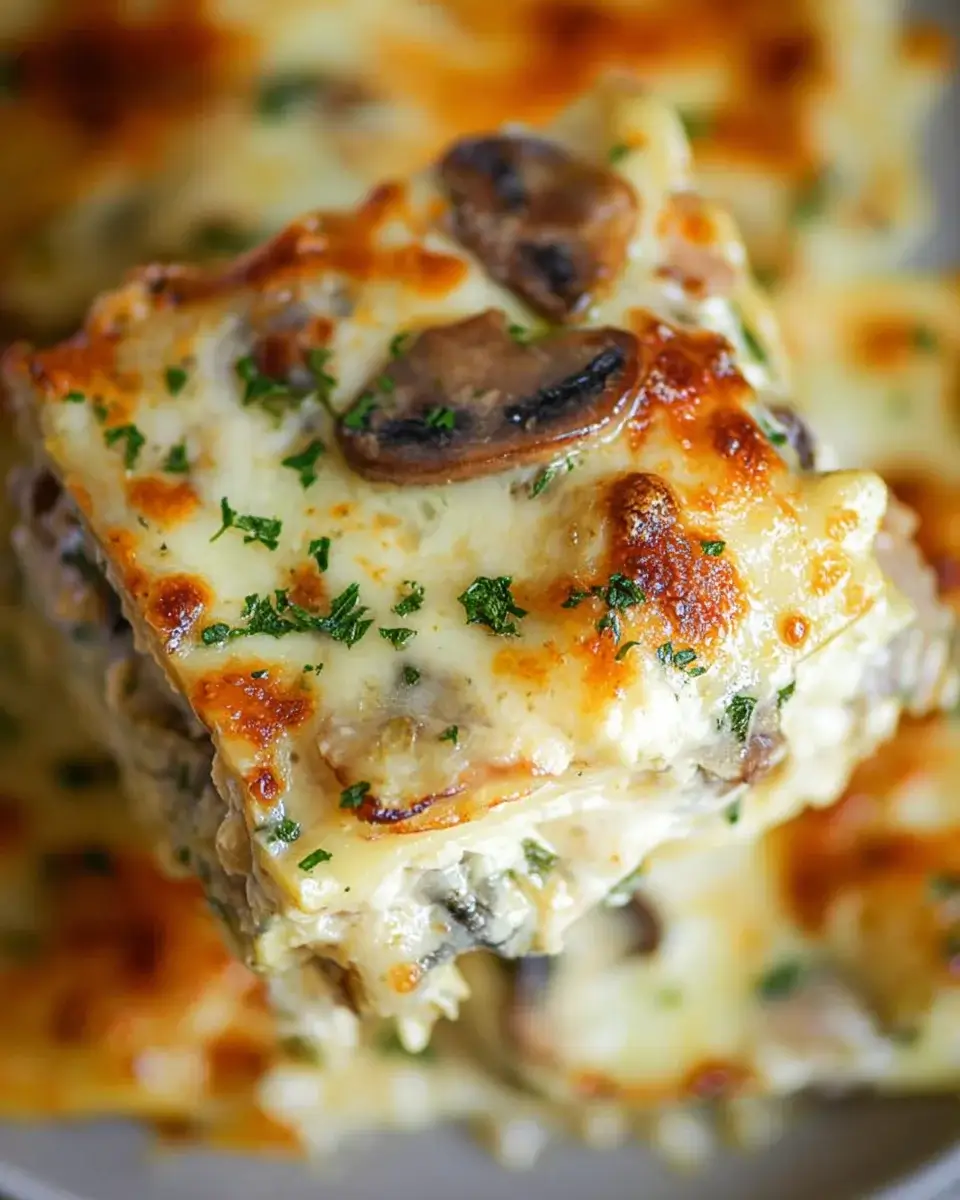 Chicken, Mushroom, and Spinach Lasagna: A Must-Try Delight!