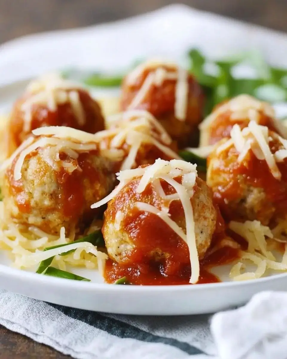 Chicken Parmesan Meatballs: A Cheesy Delight Awaits!