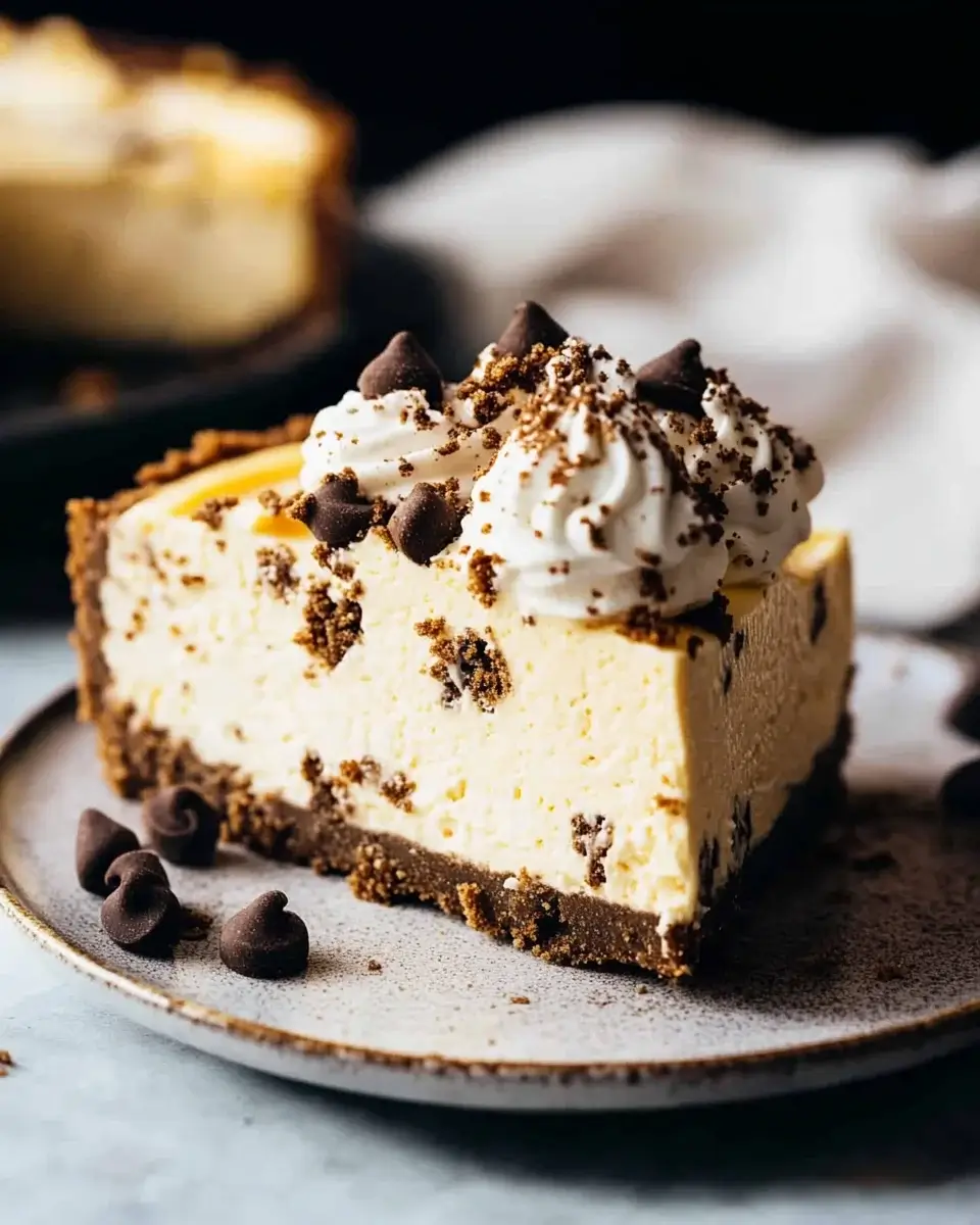 Cookie Dough Cheesecake: Indulge in this rich delight!