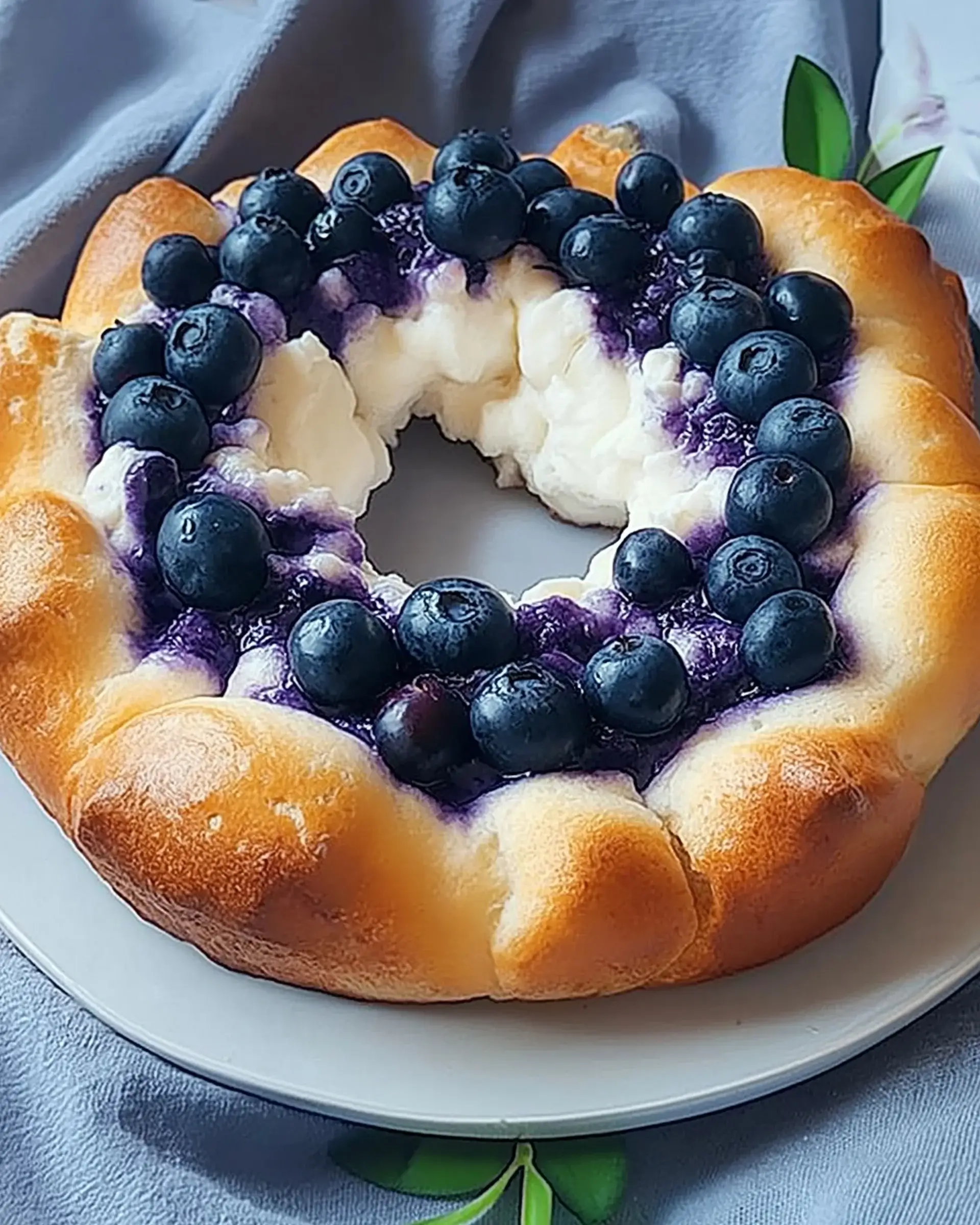 Cottage Cheese Blueberry Cloud Bread: Fluffy Bliss Awaits!