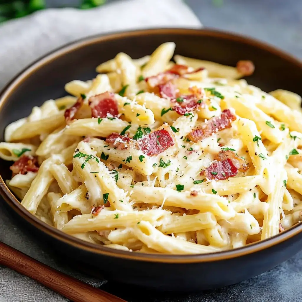Creamy Bacon Pasta: Your Quick, Delicious Dinner Awaits!