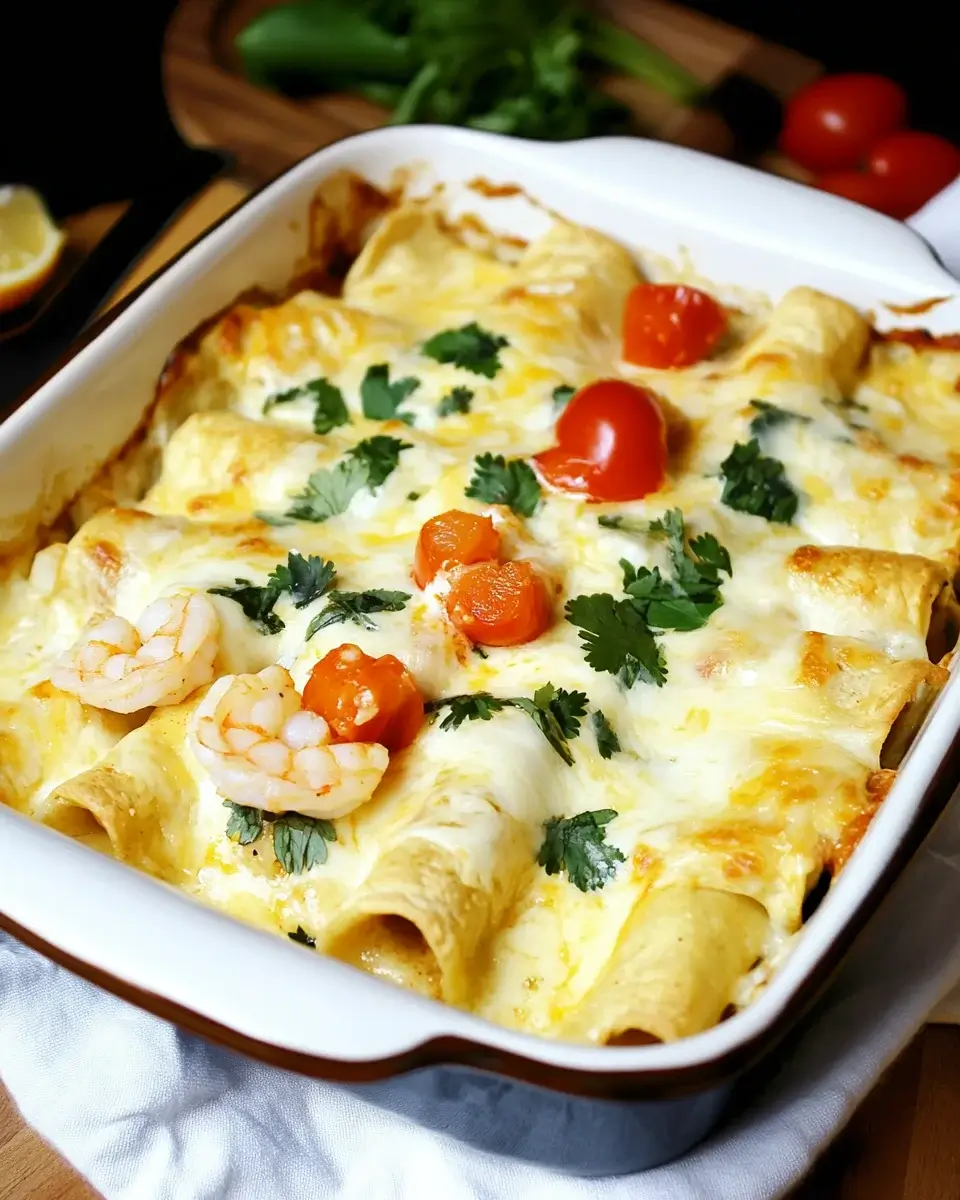 Creamy Shrimp Enchiladas: A Delicious Recipe to Try!