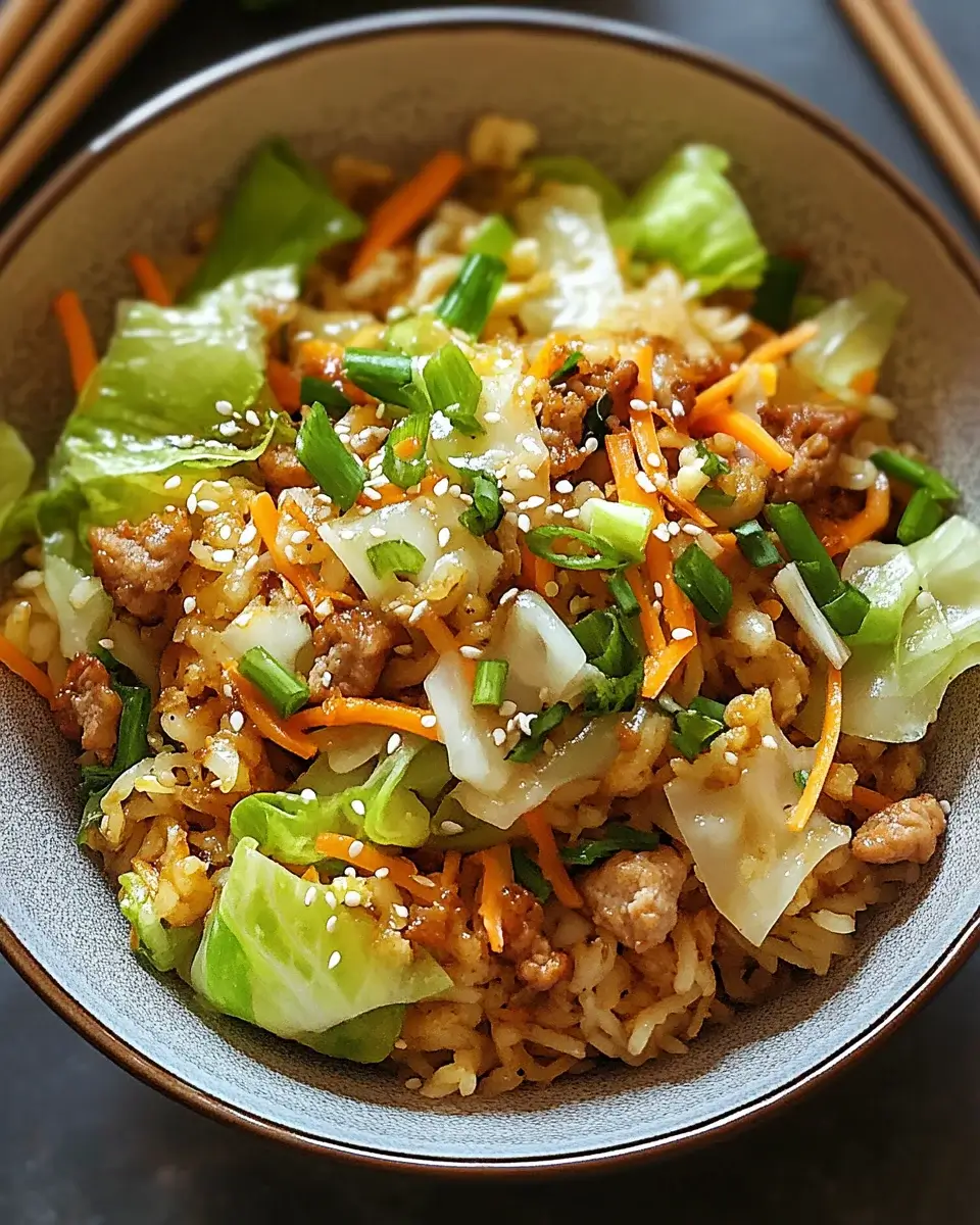 Egg Roll in a Bowl: A Quick, Delicious Dinner Recipe!
