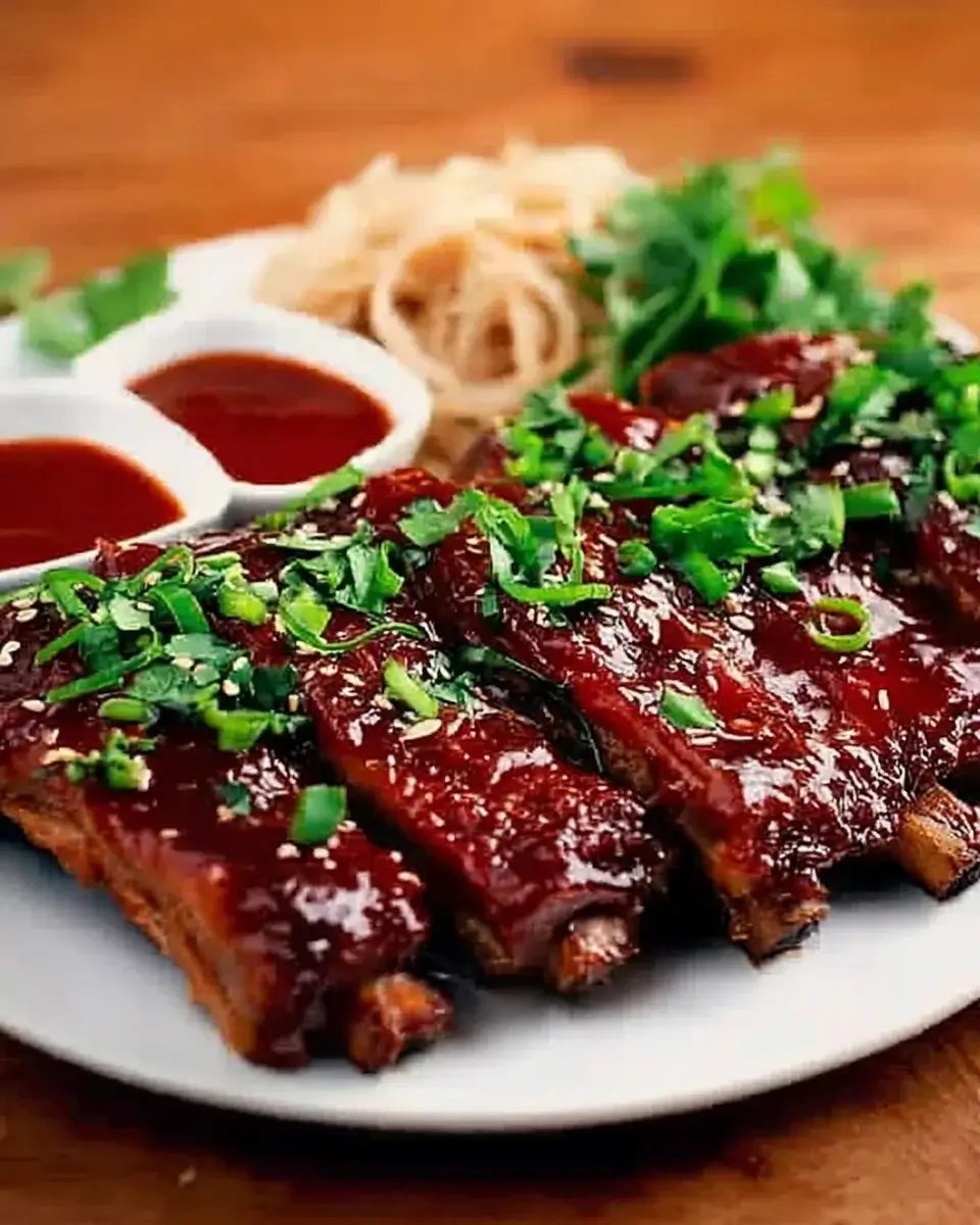 Gochujang Glazed Pork Ribs: A Flavorful Delight!