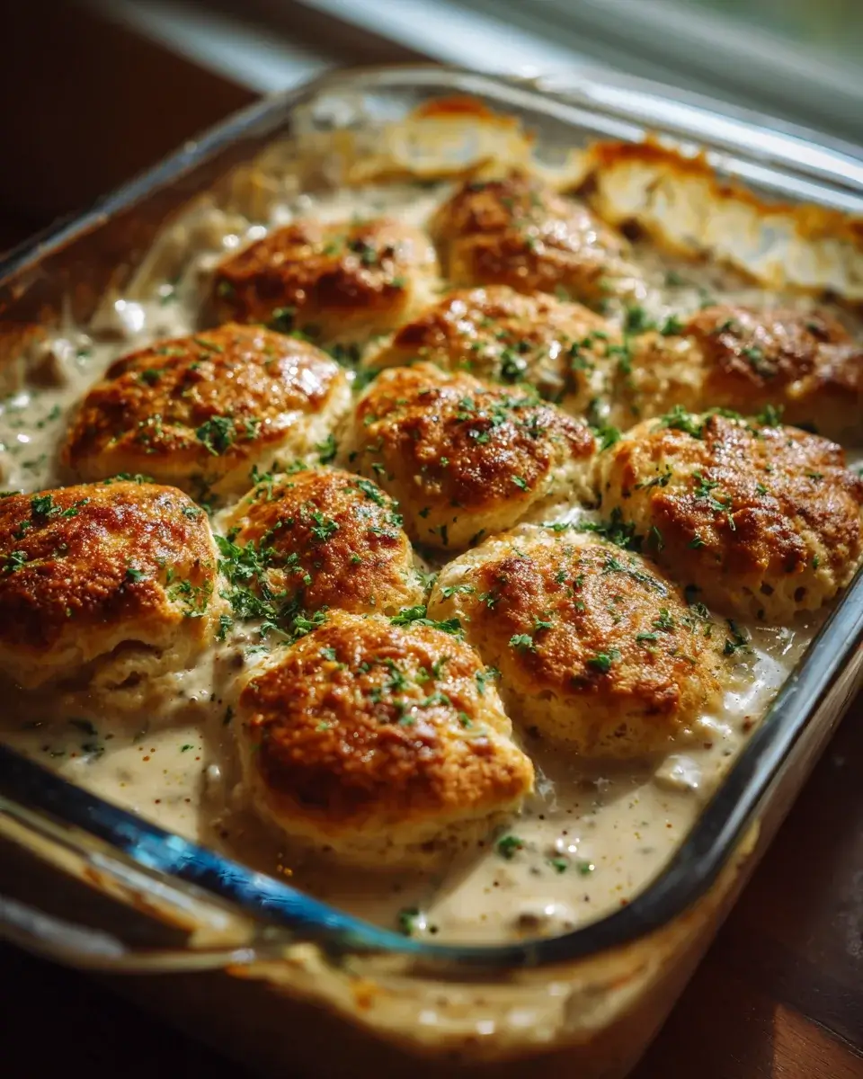 Southern Style Biscuits and Gravy Casserole Recipe Revealed!
