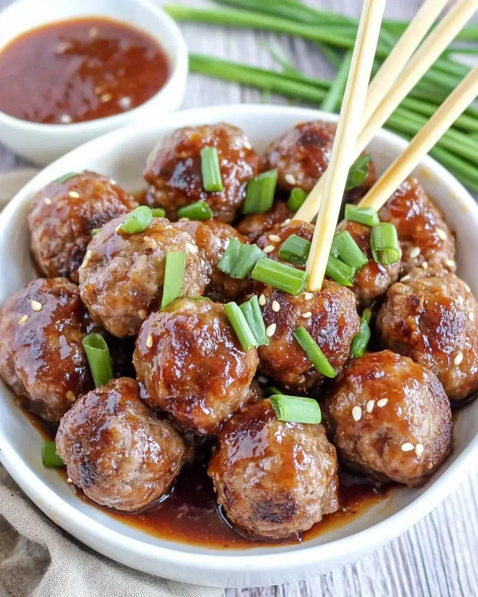 Korean BBQ Meatballs that Will Wow Your Taste Buds!