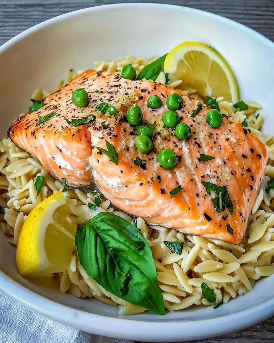 Lemon orzo pasta with lemon brings freshness to dinner!