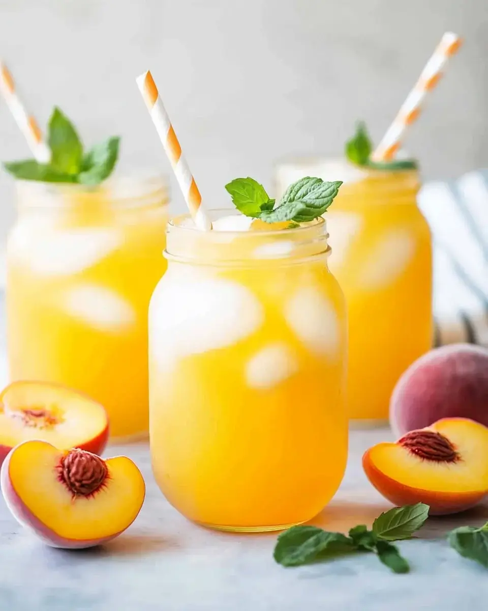 Peach Lemonade: Refreshing Summer Drink Recipe Unveiled!