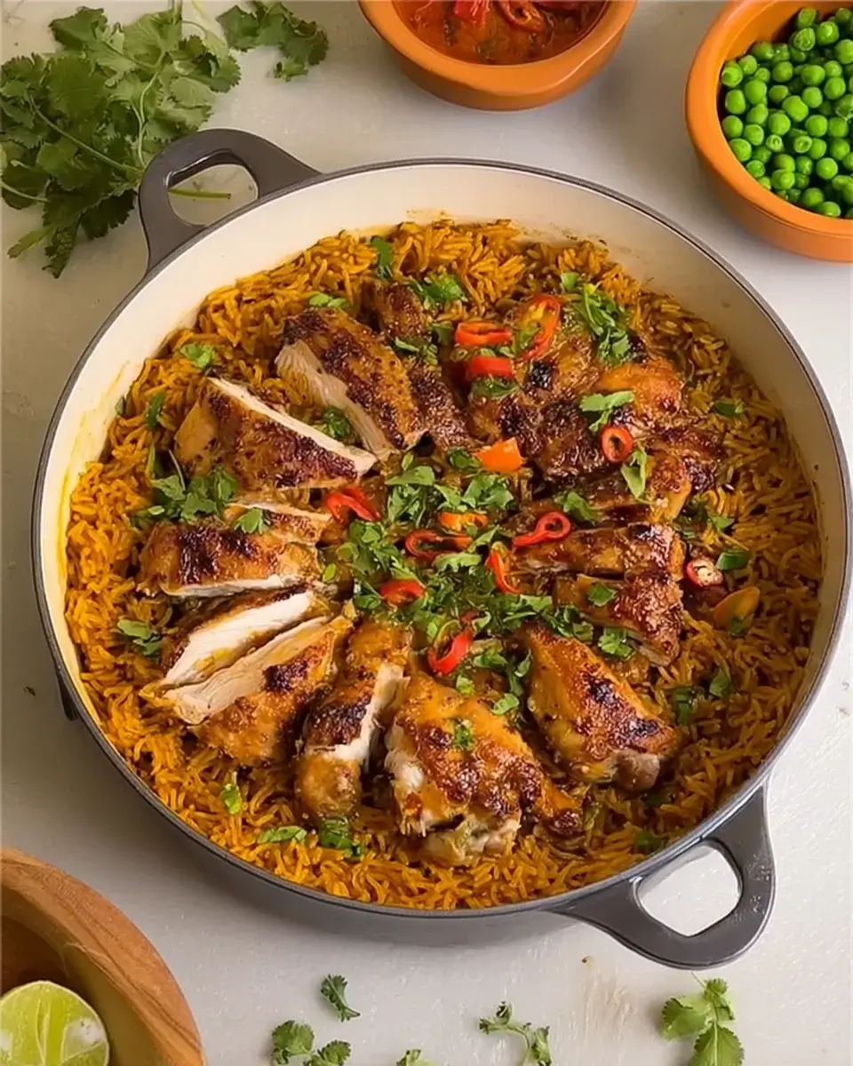 Creamy Peri Peri Chicken with Rice is a must-try!