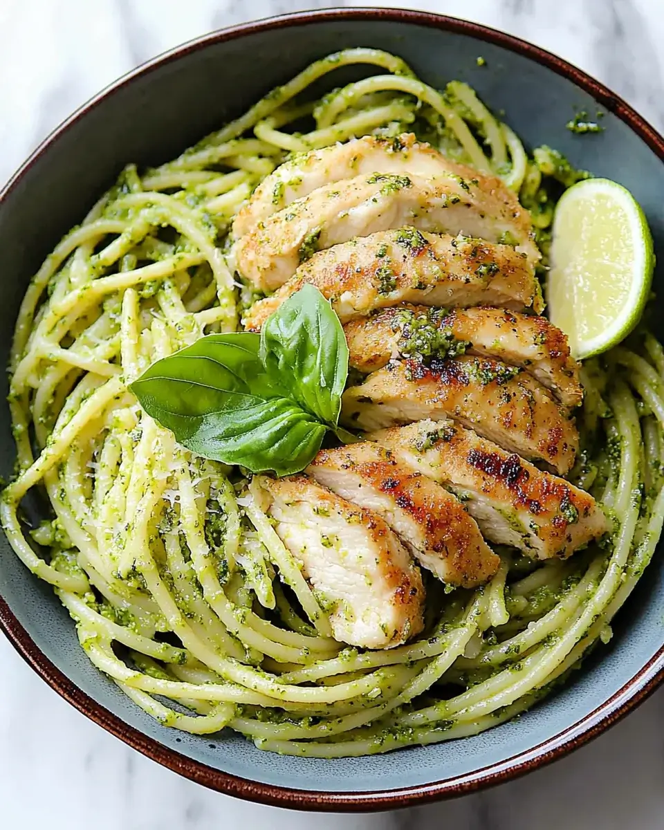 Pesto Pasta with Crispy Parmesan Chicken: Try This Delish!
