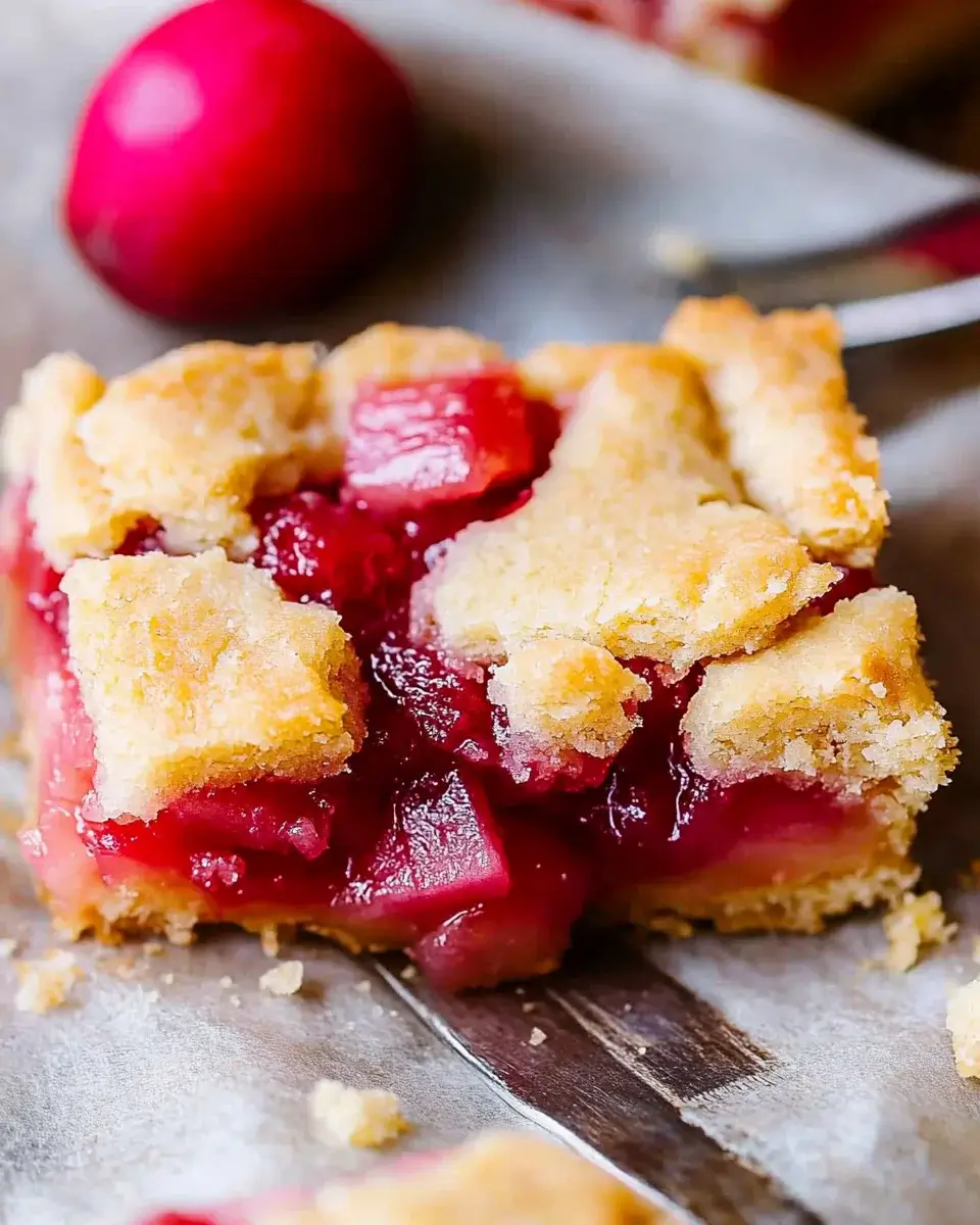 Rhubarb Shortbread Bars: Discover this Easy Recipe!