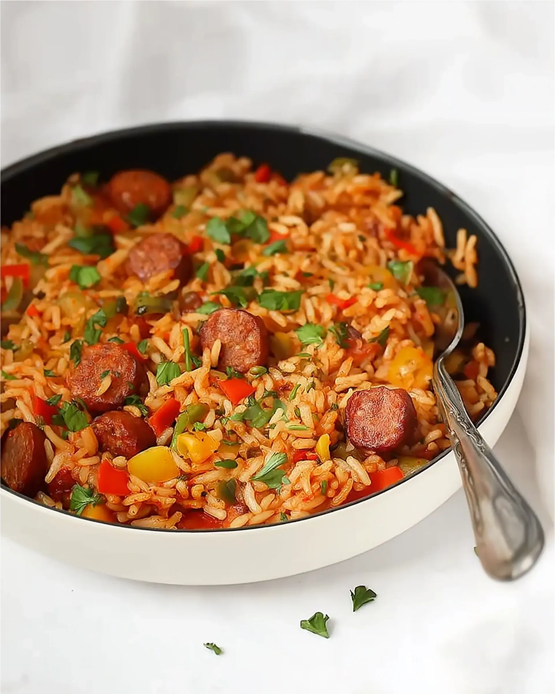 Cajun Sausage and Rice Skillet: Easy and Delicious Recipe