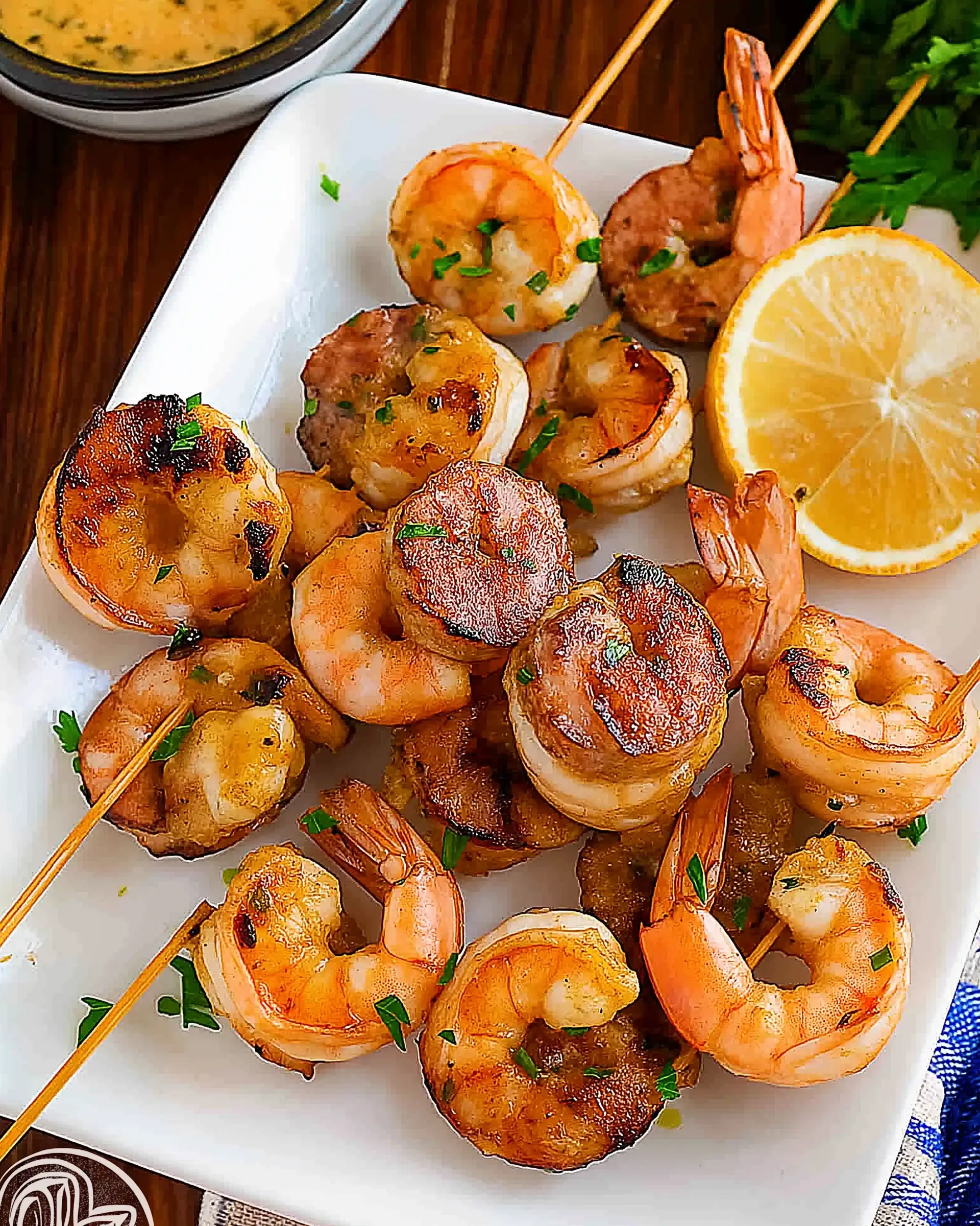 Spicy Shrimp and Sausage Skewers: A Must-Try Recipe!