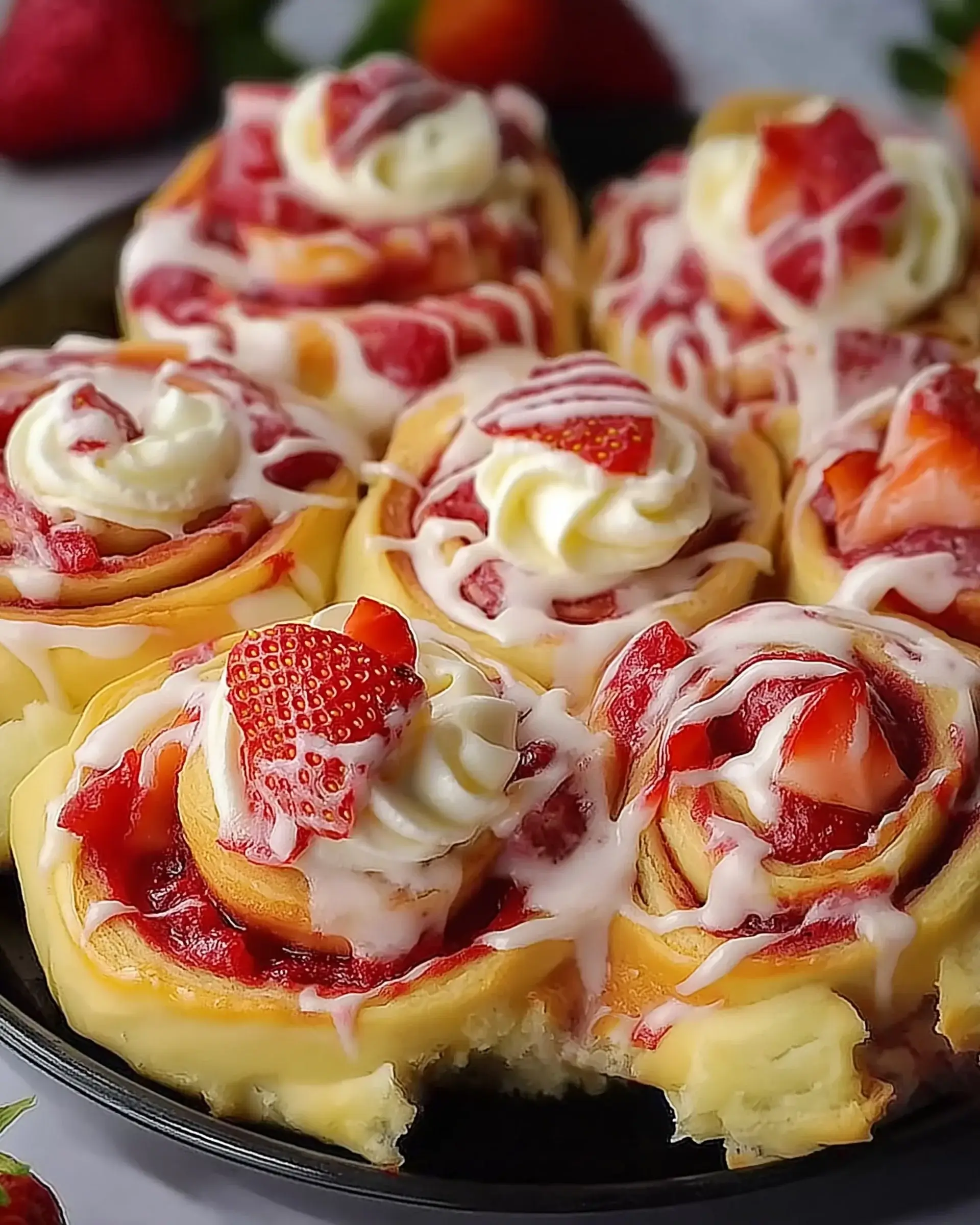 Best Strawberry Cheesecake Sweet Rolls: A Must-Try Recipe!