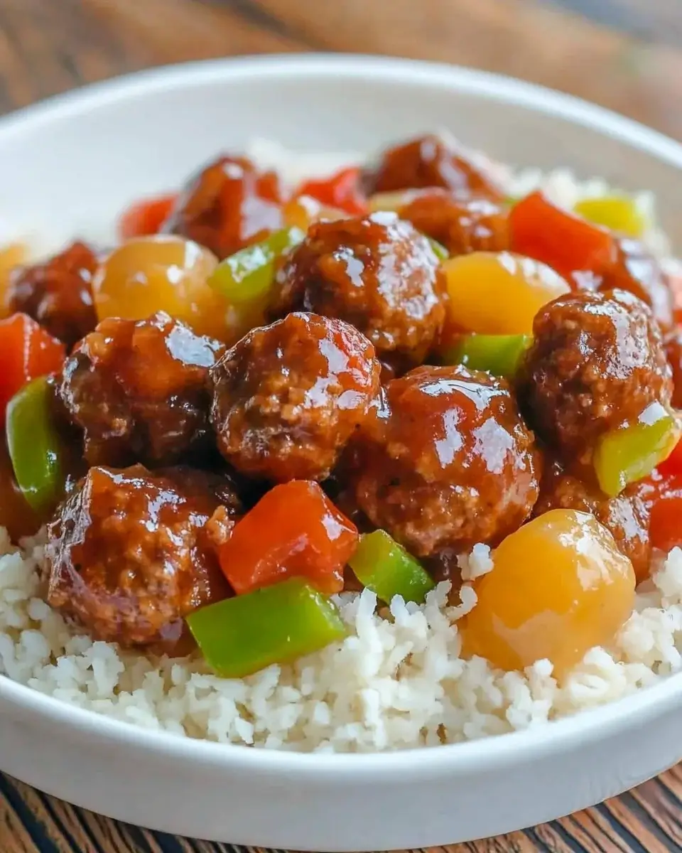 Crockpot Sweet and Sour Meatballs: Simple & Delicious!