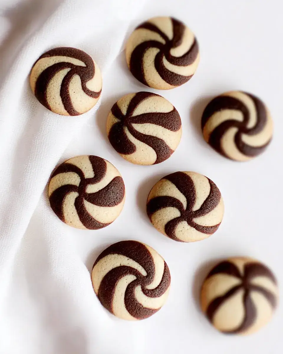 Chocolate and Vanilla Swirl: Make Irresistible Zebra Cookies!