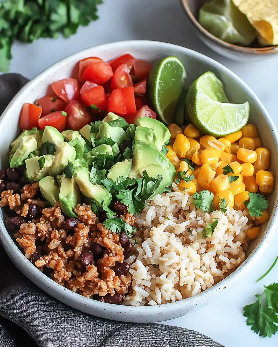 Taco rice bowl: Discover this easy, delicious recipe!