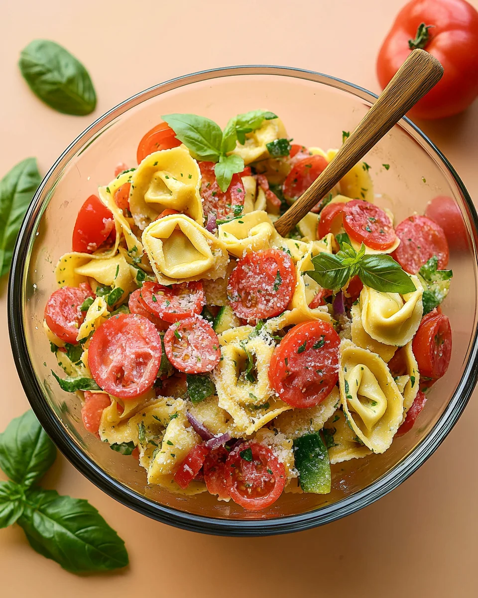 Tortellini Pasta Salad: Discover the Flavorful Recipe!