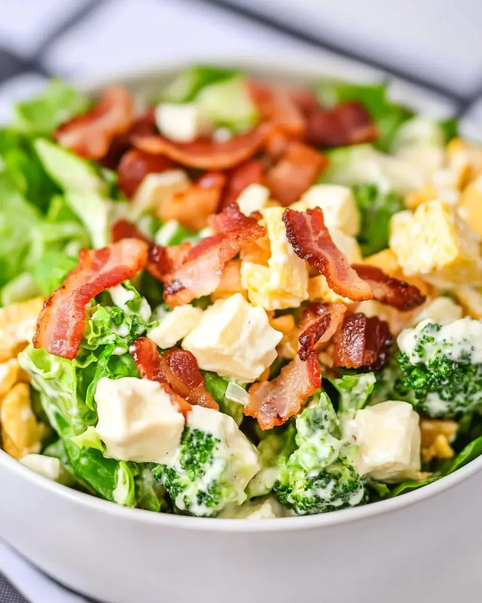 Easy Bacon Ranch Chopped Salad: A Quick Flavor Burst!