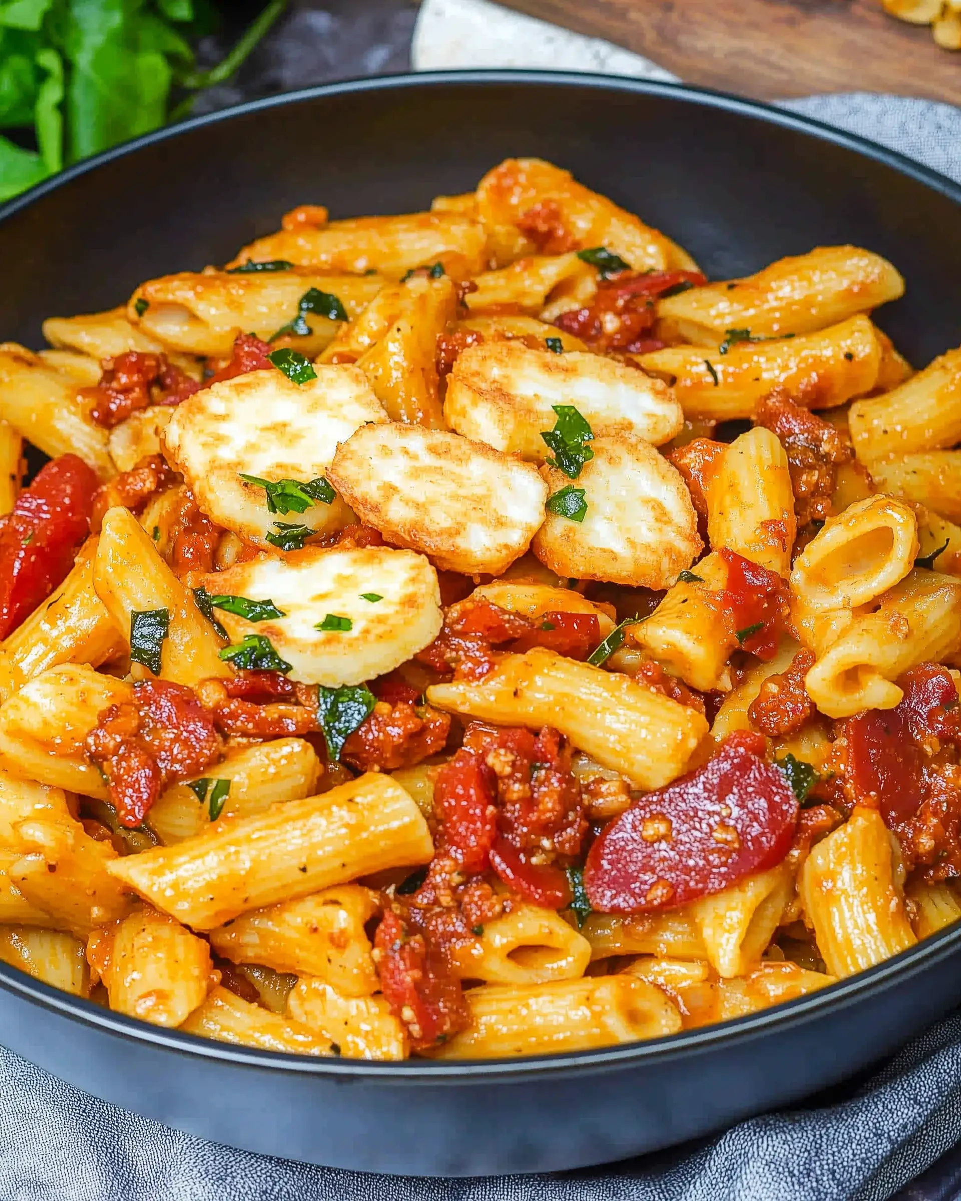 Chorizo and Halloumi Pasta: A Flavorful Recipe to Try!