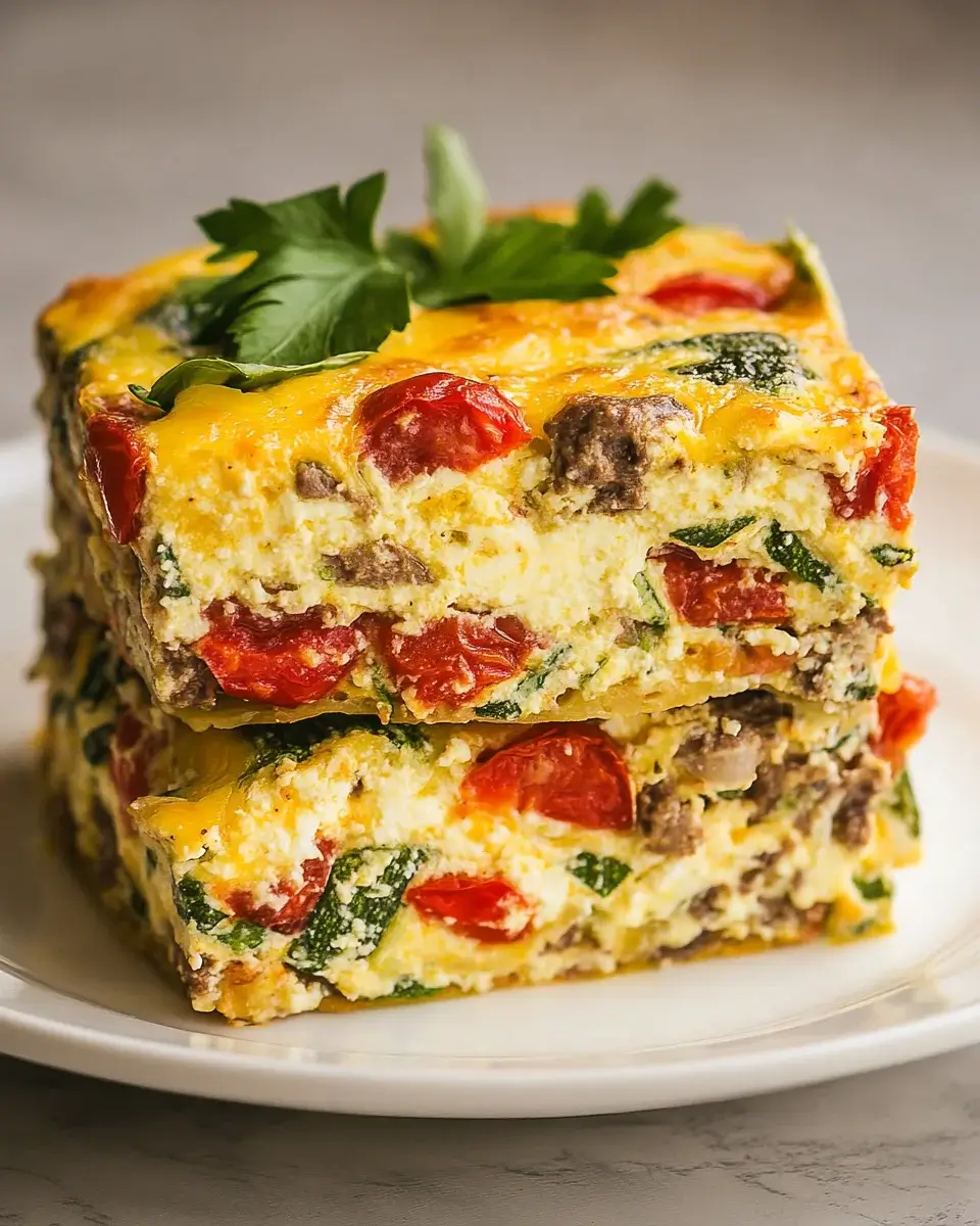 High-Protein Cottage Cheese Veggie Bake is a must-try!