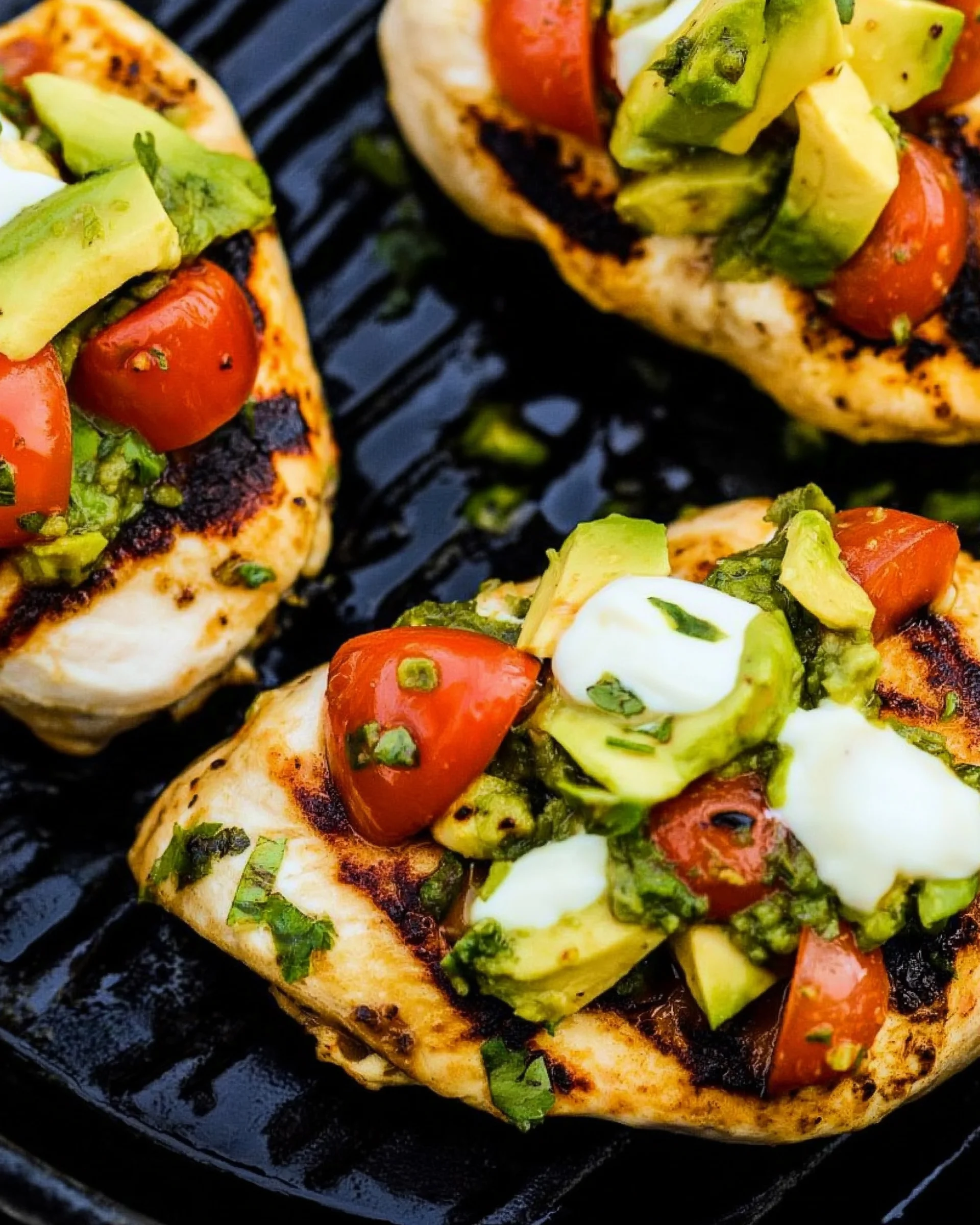 Grilled California Avocado Chicken is a must-try!