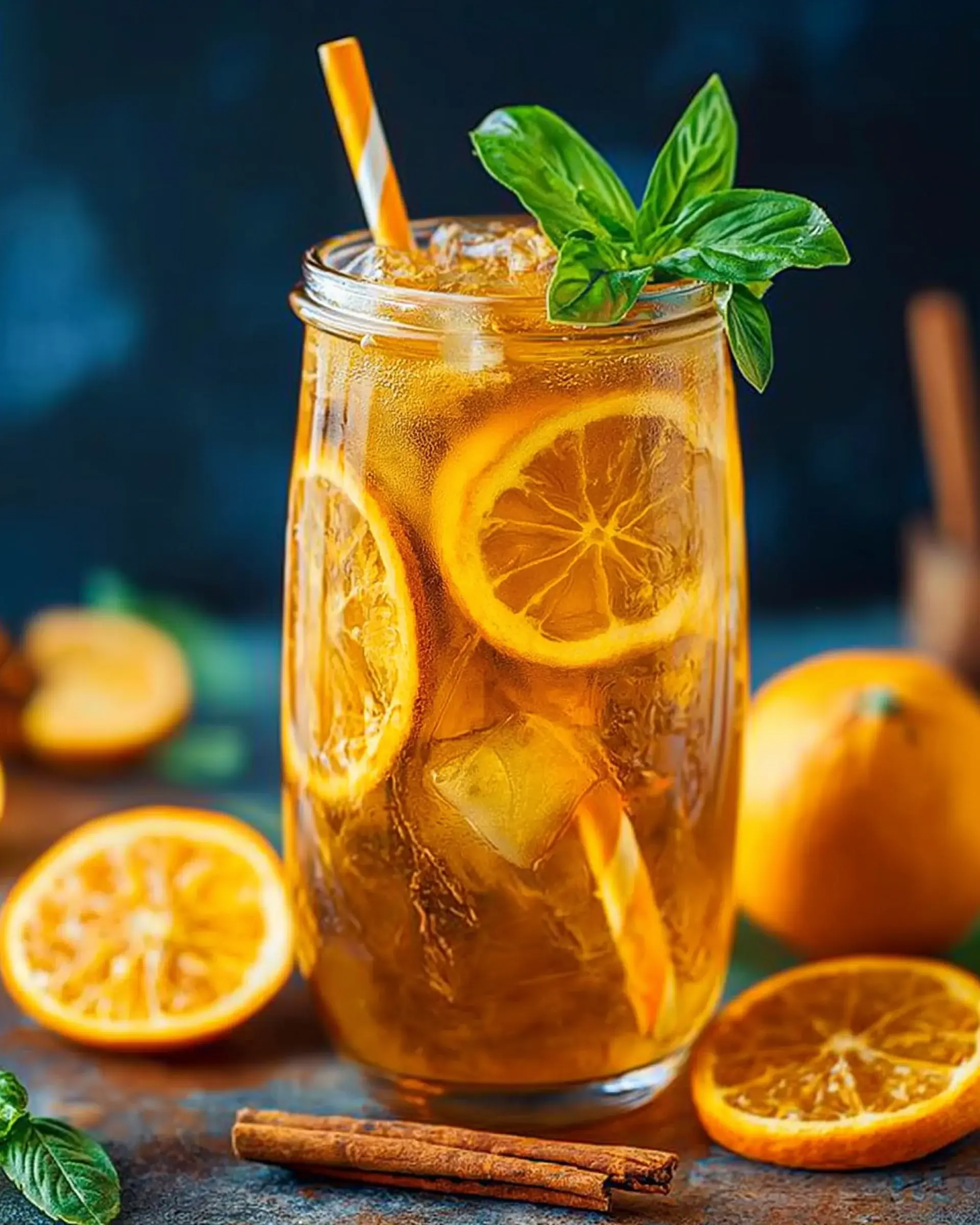 Refreshing Orange Cinnamon Iced Tea Recipe to Enjoy Today!