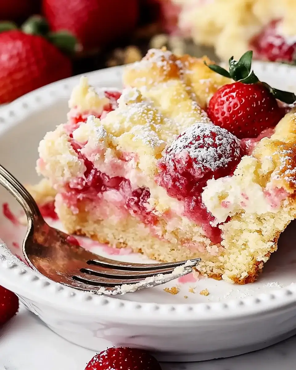 The Ultimate Strawberry Cheesecake Dump Cake You Must Try!